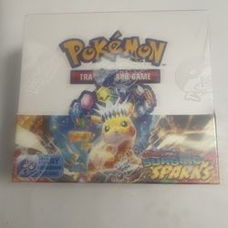 Scarlet & Violet Surging Sparks Booster Box (36 Packs) New, Sealed, Pokemon TCG