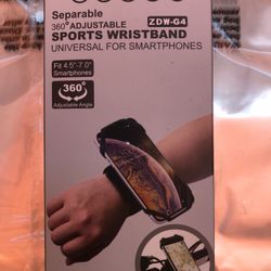 Cell Holder Wristband 