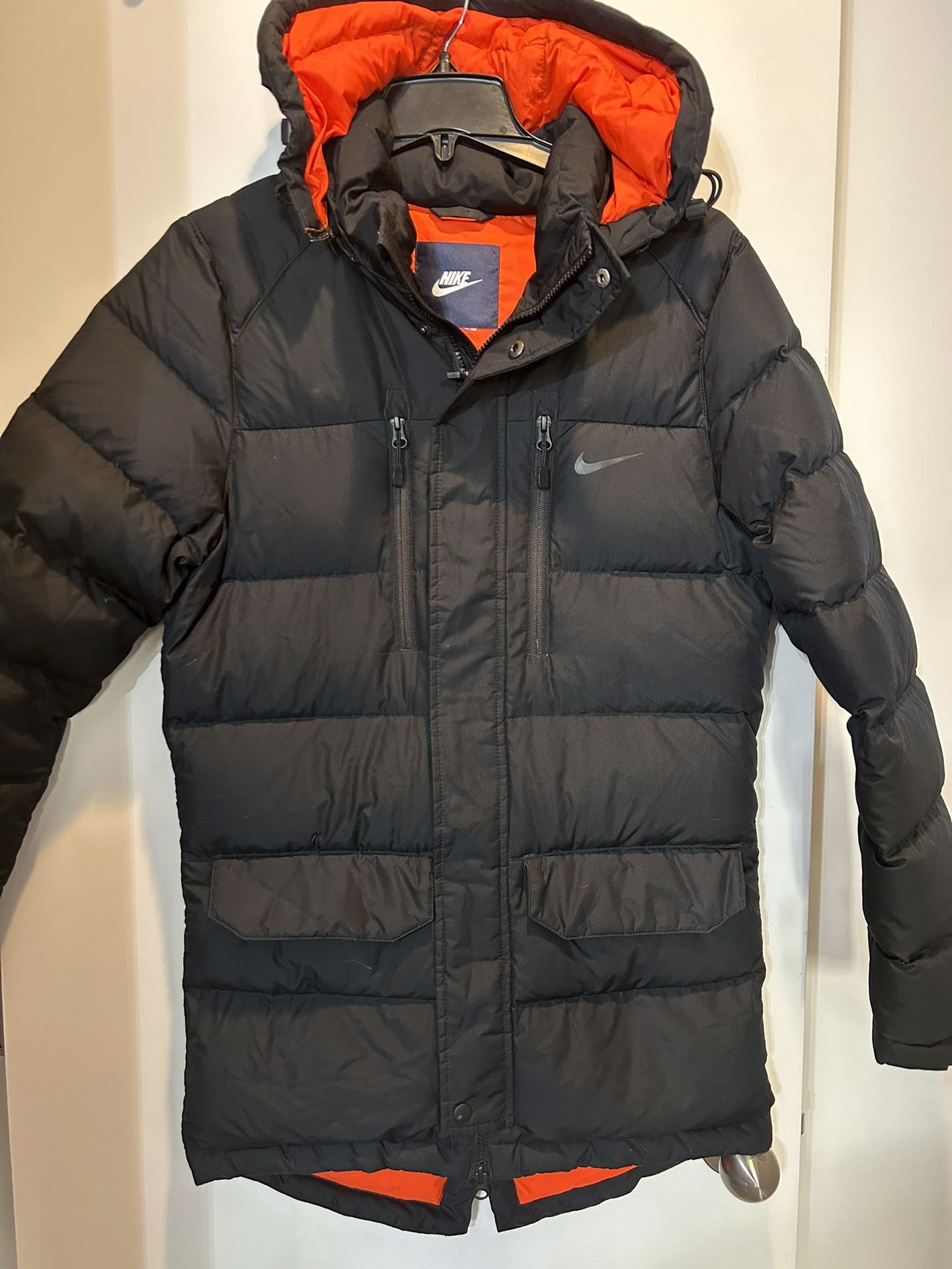 Nike Parka Trench Coat Puffer Jacket Men’s Size XS