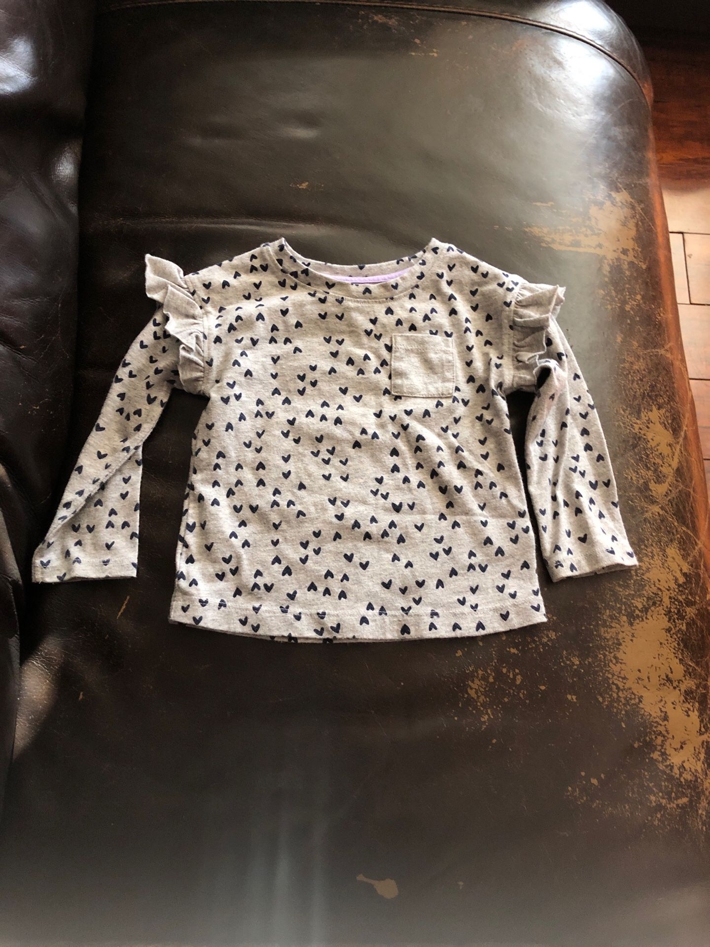 18 months baby girl long sleeve shirt