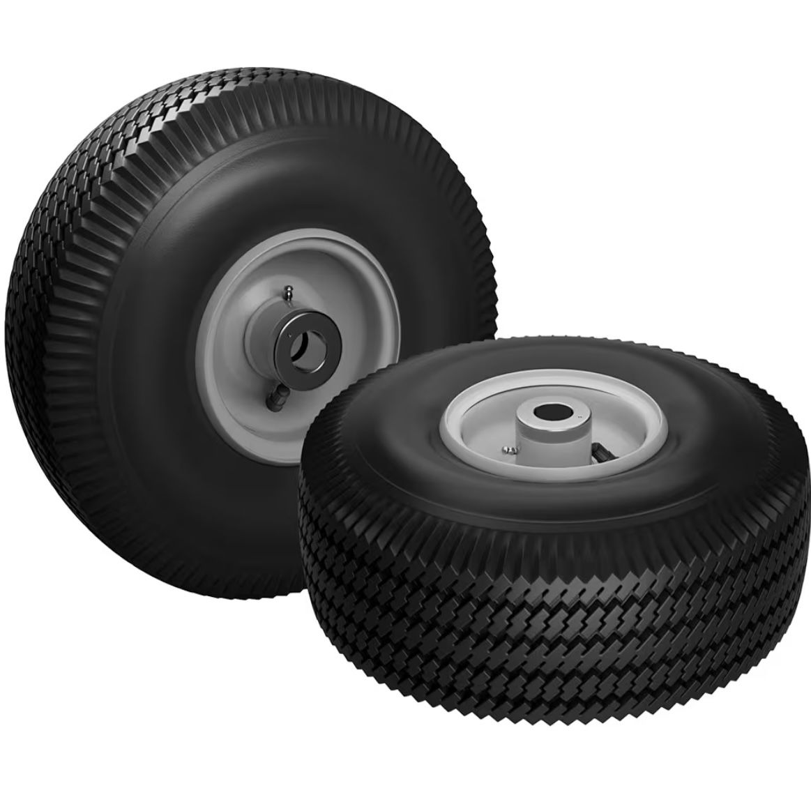 2-Pack Toro TimeCutter 105-3471 Front Wheels With Tires 4.10x3.50-4