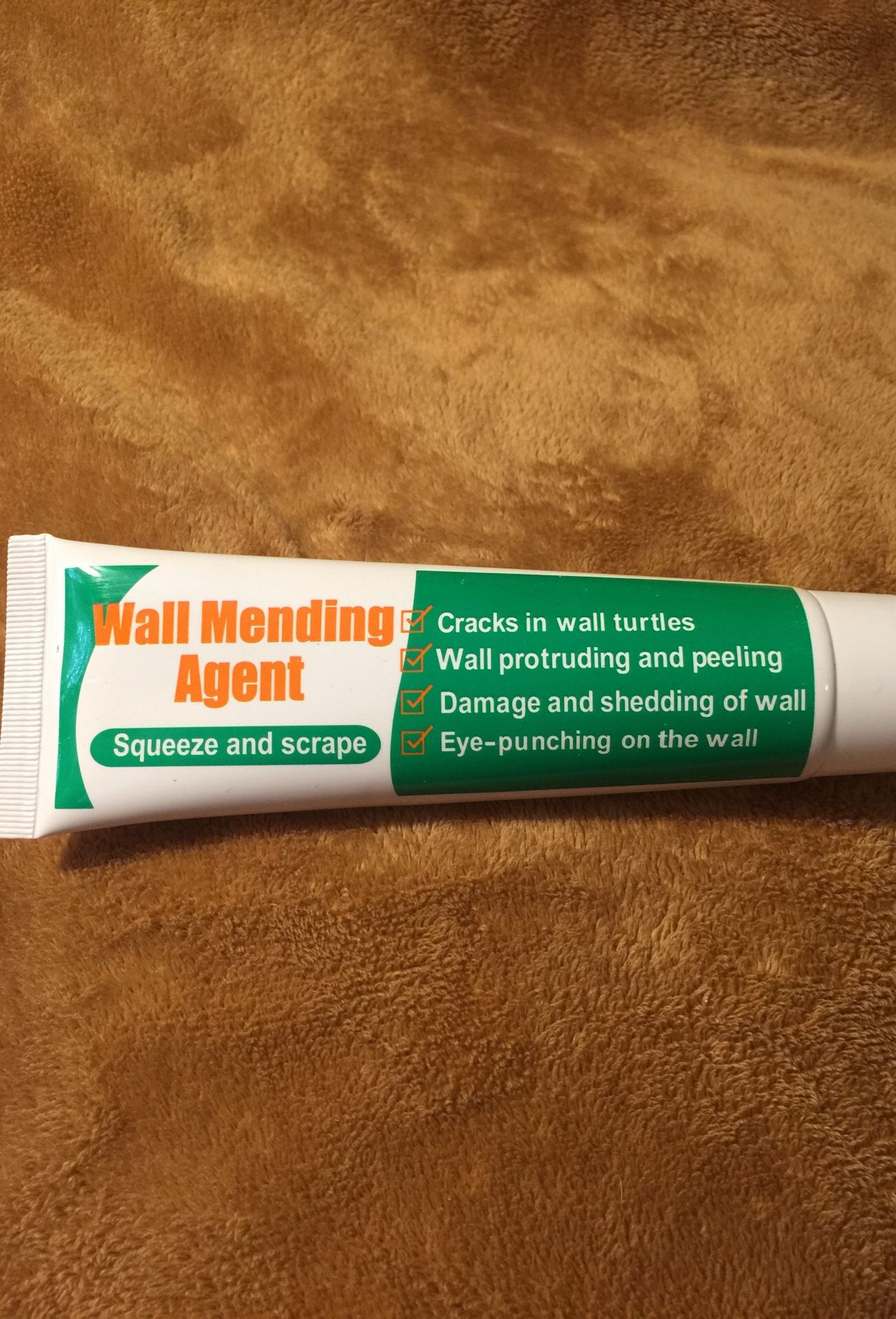 Wall Mending Agent Patch Cream Squeeze & Scrape