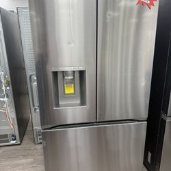 LG - Counter-Depth MAX 25.5 Cu. Ft. French Door Smart Refrigerator with Four Kinds of Ice - Stainless Steel Model: LRYXC2606S