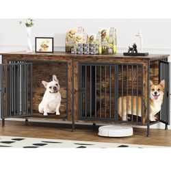 63’ Dog Kennel, Cage, Furniture 