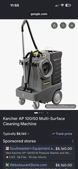 Compass 2 surface cleaning machine