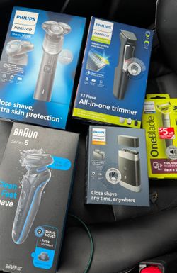BRAND NEW IN BOX ALL SHAVERS $20-40 EACH