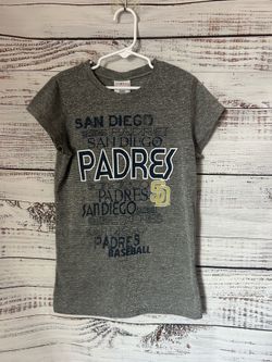 Girls San Diego Padres Gray top size medium
