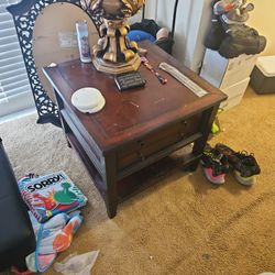 Two End Tables One Coffee Table