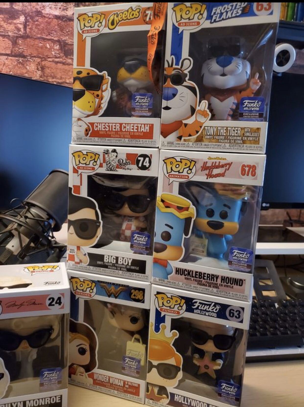 FUNKO HOLLYWOOD EXCLUSIVES. TAKE ALL FOR $180