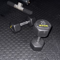 25 Lb Dumbbells Set . Special Edition 