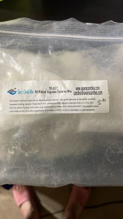 SP-487 All Natural Vegetable Container Candle Wax