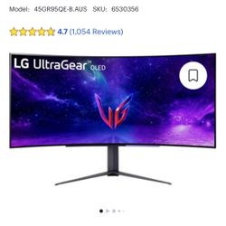 LG - UltraGear 45" OLED Curved