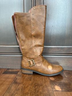 Steve Madden Little Girls’ J-Shawny Boots - Tan