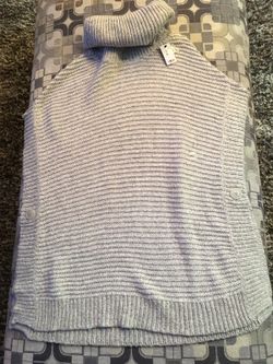 Sweater cape new with tags regular price 89.00