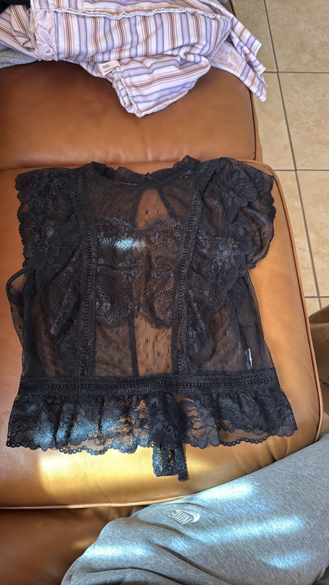 Black Lace Top 