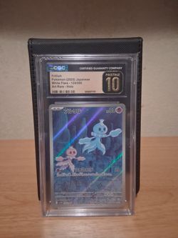 CGC Pristine 10 Frillish #124 Pokémon Japanese White Flare 