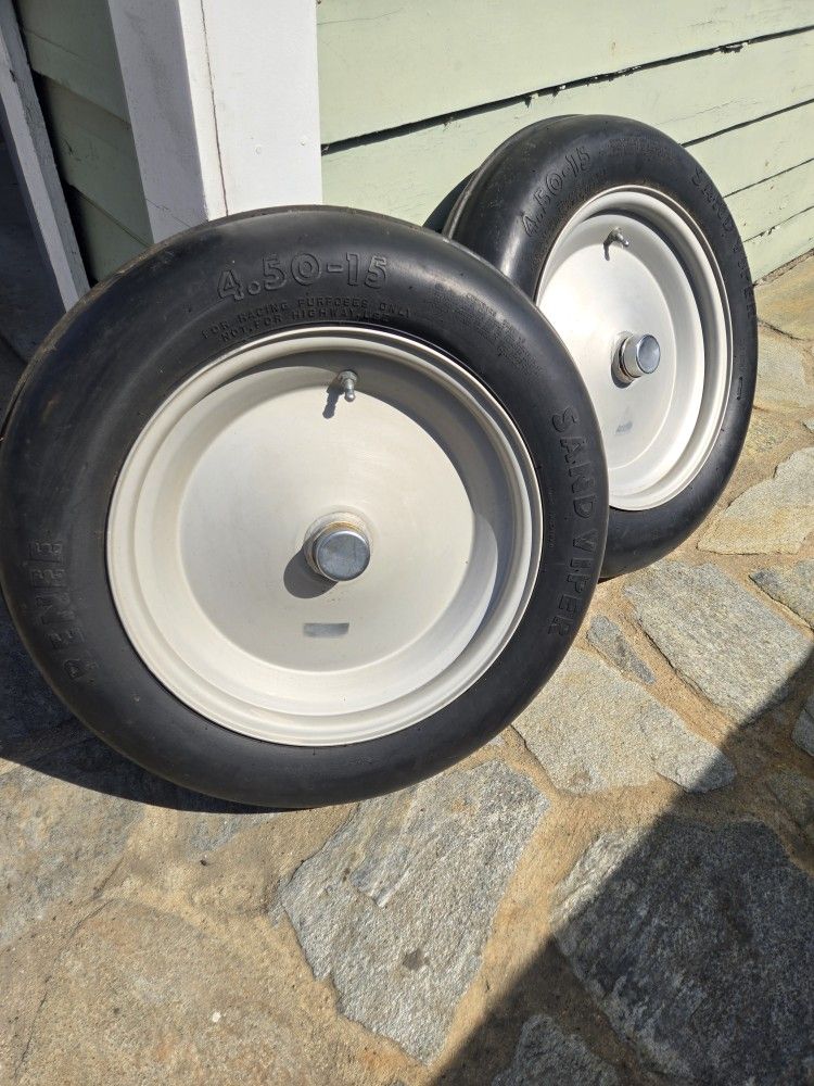 Sandrail Aluminum Spindle Mount Rims With Sand Viper Tires *** WOW L@ @K ***