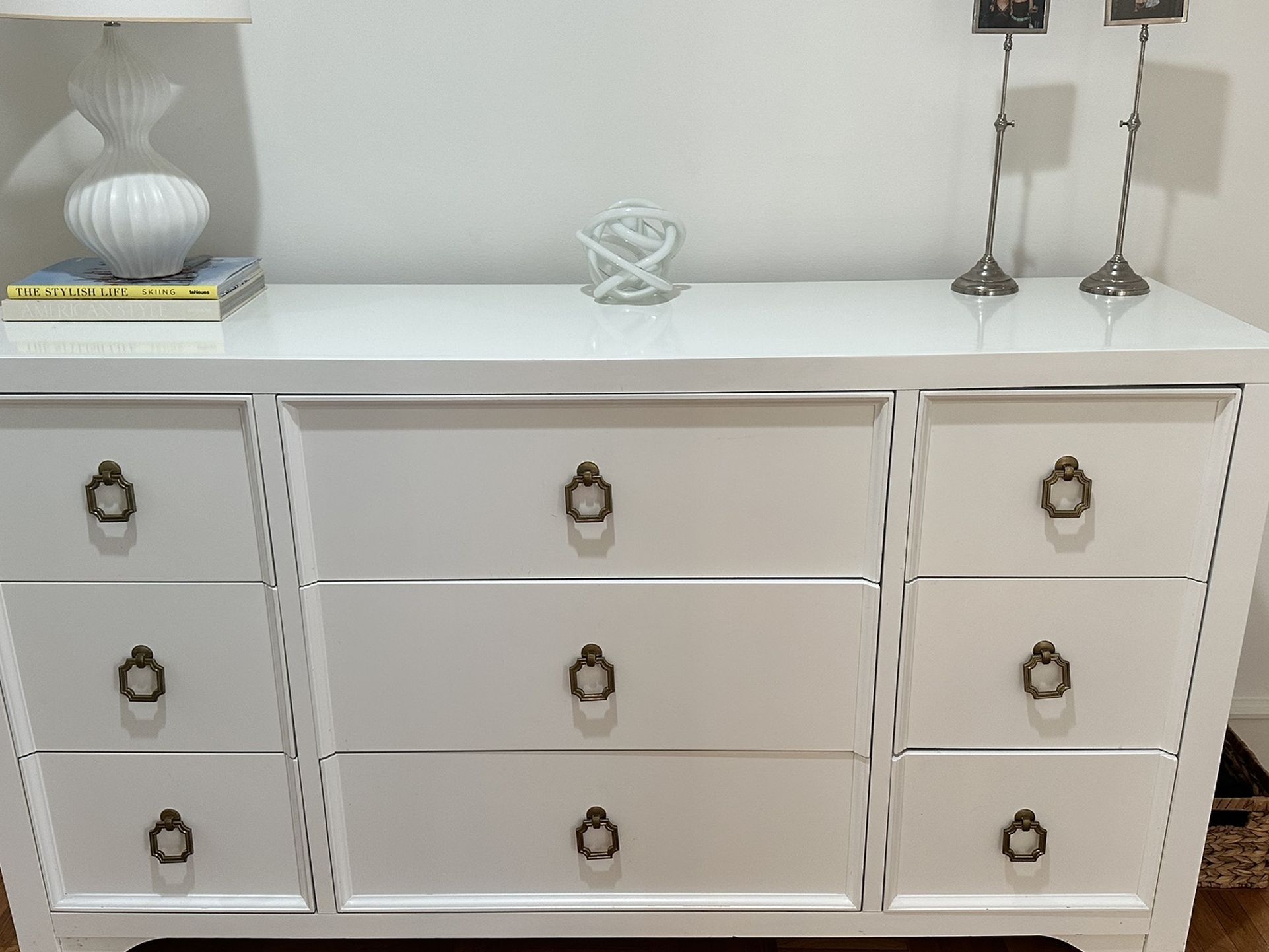 White Dresser