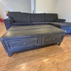 Lift Top Coffee Table And Two End Tables