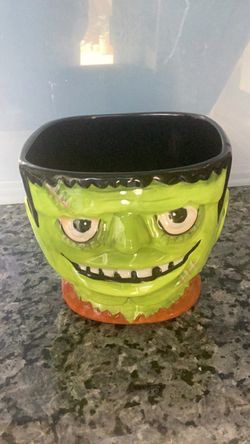 Halloween Frankenstein Candy dish