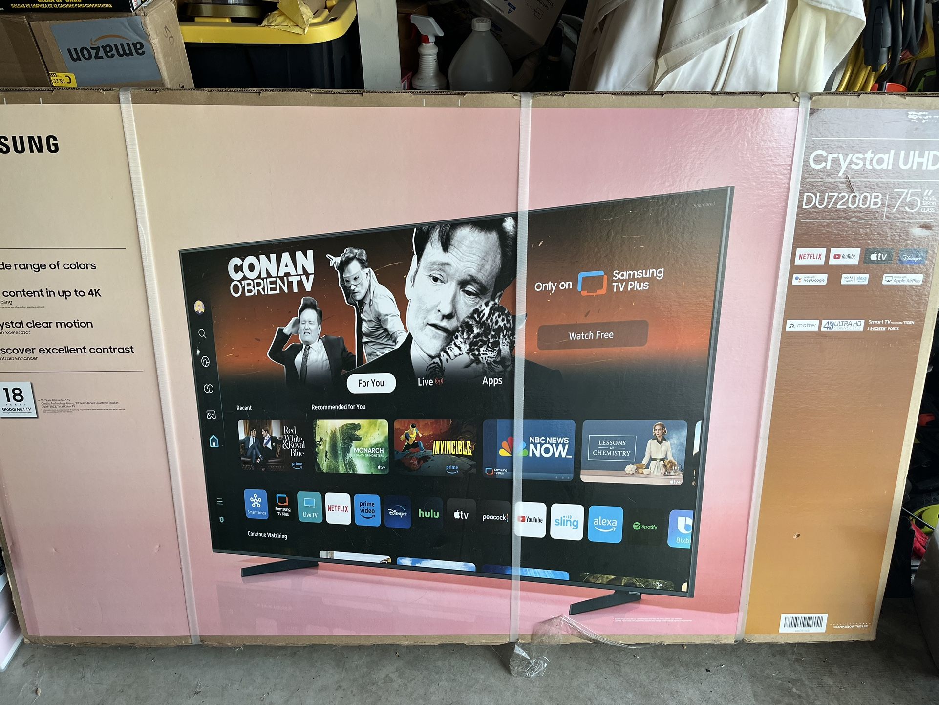 75” TV Samsung New Never Opened