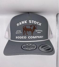Rank Stock Rodeo Company Snapback Trucker
