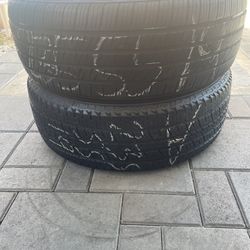 235/55/19 Pair 60$, Good Tread