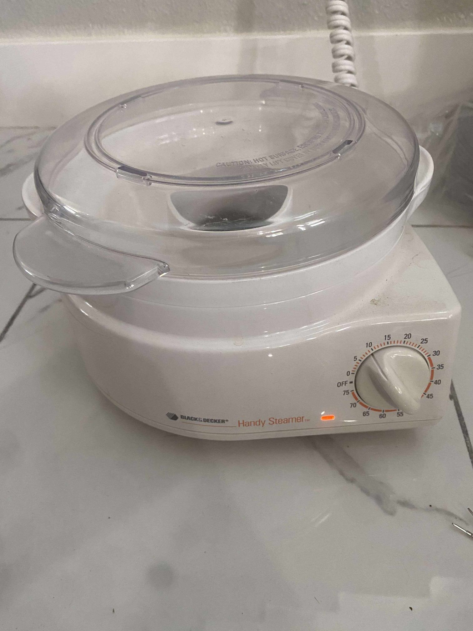 Black Decker Handy Steamer HS90 Type 1 Rice Vegetable Food Steaming