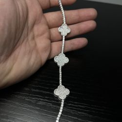 Iced Out Charm Bracelet 