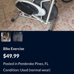 Exercise Bike 