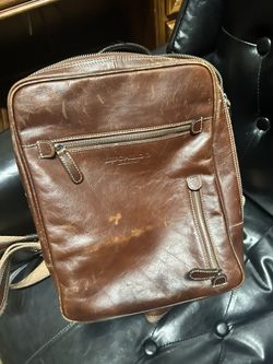 Lu also Italian Leather Backpack