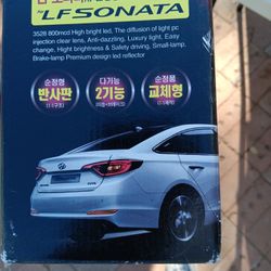 Rear l.e.d. lights for hyundai sonata 2015-2019 