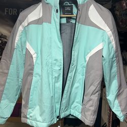 ZSHOW Girls' Mountain Ski Jacket Waterproof Rainproof Fleece Lined Jacket