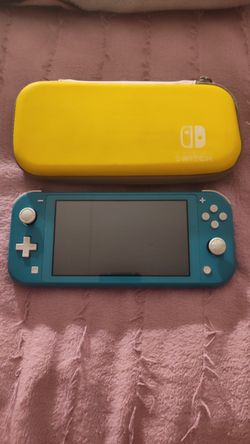 Nintendo switch lite aqua