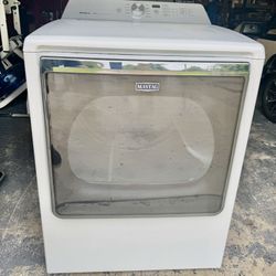 Maytag Bravos XL 8.8 cu ft Electric Dryer MEDB835DW3 – Works Perfectly, Drum Belt Needs Replacement + Extra Heating Element (Local Pickup)