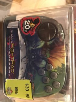 PS3 street fighter wireless controller