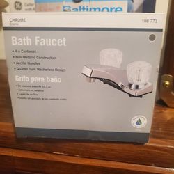 Chrome Bath Faucet