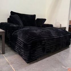 Corduroy 2 Arm Chaise Sofa 