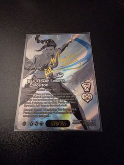 Beauregard Lionett Expositer Universus Foil, Near Mint