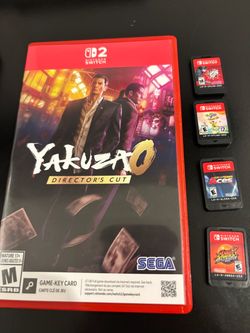 Switch 1 + 2 game bundle: Yakuza 0, Yooka Laylee, Mario Tennis, Persona 5 Strikers, Mario Strikers