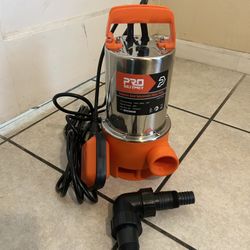 Heavy Duty Water Pump 1HP – Drain Pools, Floods, Basements Fast