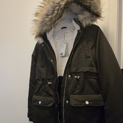 H&M lined Hooded Jacket