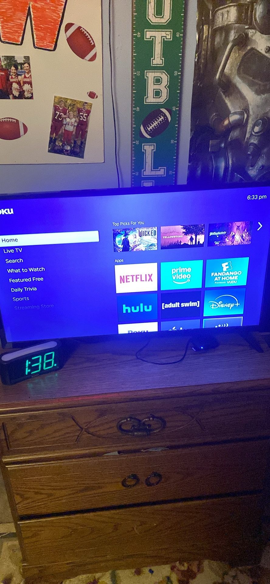 32 Inch Insignia TV with Roku player