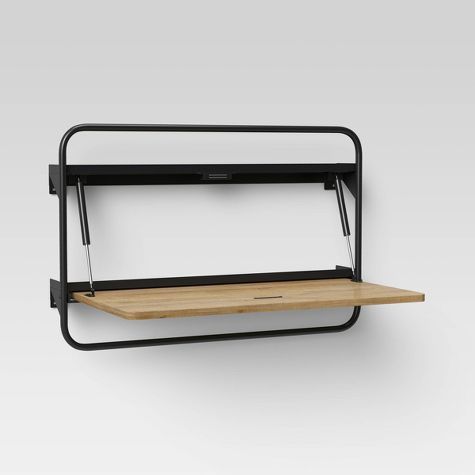 Wall Mount Desk Natural - Room Essentialsâ„¢