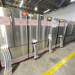 Brand New Samsung French Door Refrigerators - Warranty 