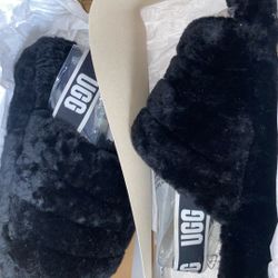 Ugg Fluffy Slides