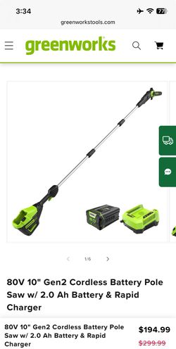 Greenwood’s 80v 10 Brushless Brand New $95.00