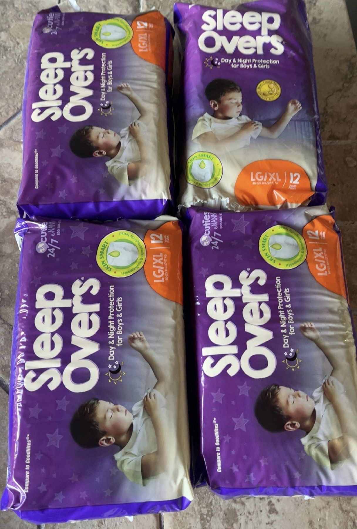 Sleep Overs Pañales Entrenadores Para Niños $15 For All