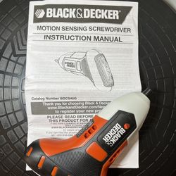 Black and Decker Gyro Motion Sense Screwdriver