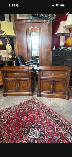 Beautiful made by Heritage solid wood  Nightstands